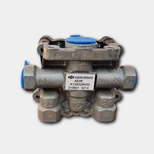 Knorr-Bremse Four Way Circuit Valve K129329N50 Quadruple Protection Valve