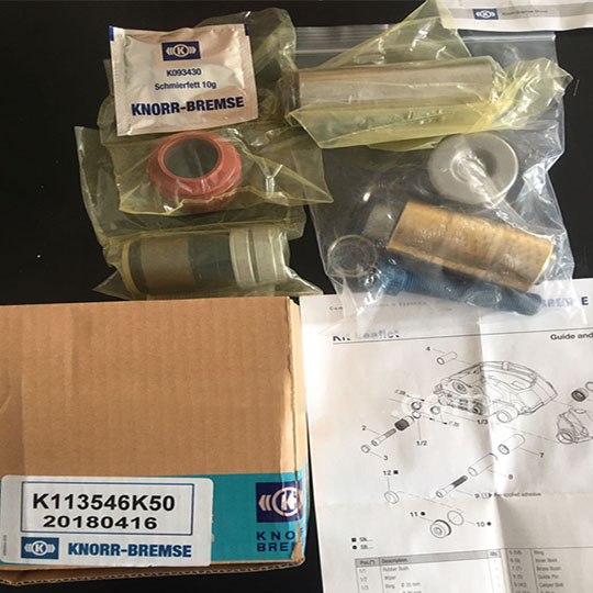 Knorr-Bremse K113546K50 K067417K50 Disc Brake Caliper Guide Pin Seal Repair Kit With Guide Pin Calip