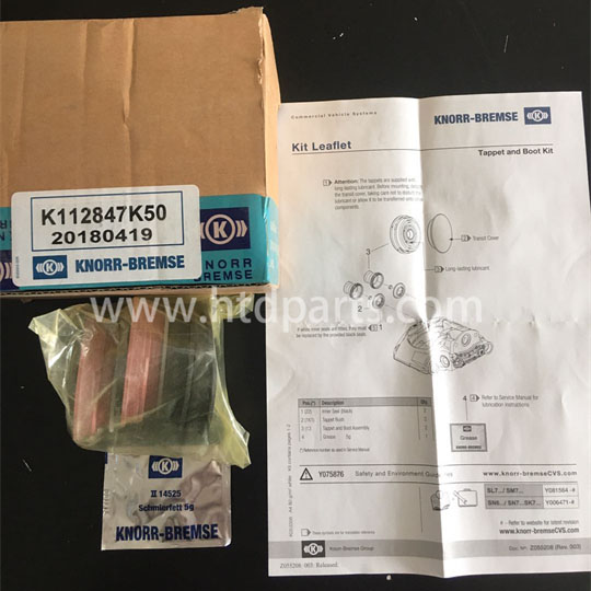 Knorr-Bremse Brake Clutch Caliper Repair Kit K112847K50 For Kinland