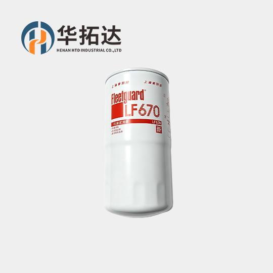 Fleetguard LF670 Oil Filter For Cummins NT855 M11 ISX Engine